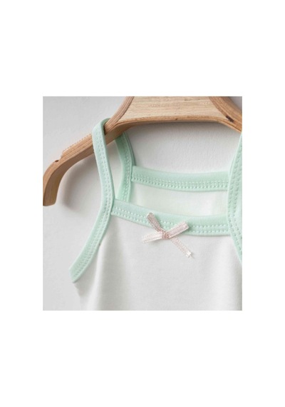 Eslenza Kız Bebek 2'li Zıbın - Mint Yeşili