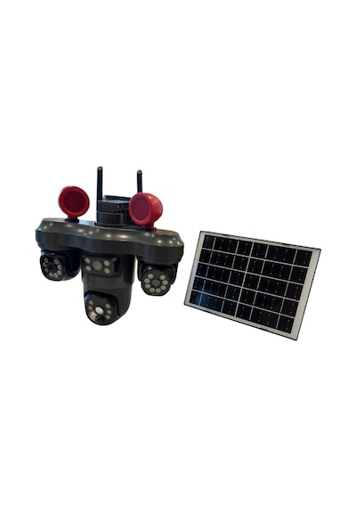 Rx55g 9mp Dual Lens 355 Hareketli Akıllı Renkli Gece Görüş 3 Kameralı Çift Yönlü Sesli Görüşme Akıllı Kamera Alarm