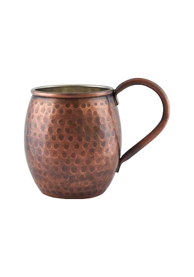 Turna Bakır Moscow Mule Bardak El Dövme 500 ML Oksit Turna0497-3
