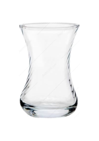 12 Adet Ince Belli Optikli Çay Bardağı 42781 Fma05214 Beyaz