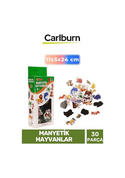 Özel Üretim Eğitici Zeka Geliştirici Öğretici El Göz Koordinasyonu Manyetik Hayvanlar - 30 Parça