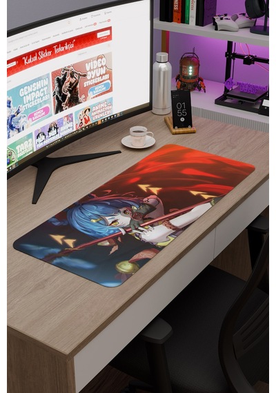 Xiangling Genshin Impact Anime Oyuncu V5 - 70x30 Xl Gaming Mouse Pad Fare Altlığı