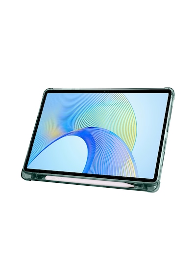 Samsung Galaxy Uyumlu Tab A11 Plus 11inç X230 Kılıf Kalem Bölmeli Trifolding Case X235 X236b Kılıf
