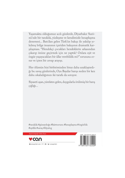 Surönü Diyalogları - Oya Baydar -Can Yayınları