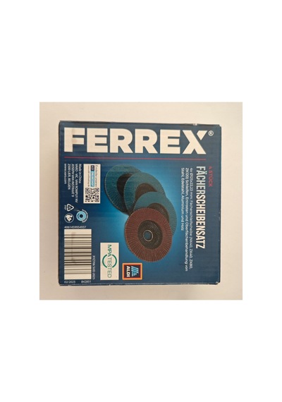 4 Parça Flap Disk Zımpara Seti Nk40 Zk40 Zk80 Zk120