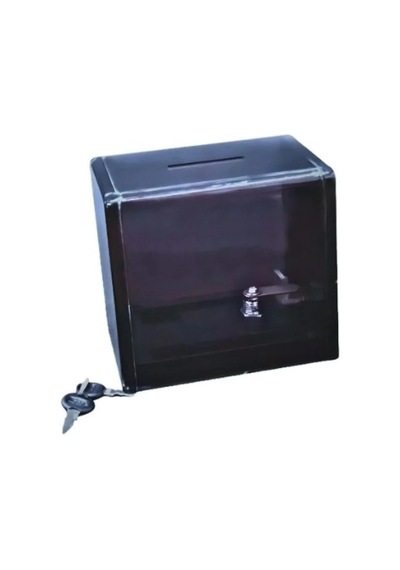 Tipbox - Bahşiş Kutusu Füme 17x11xh15cm