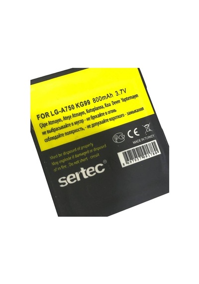 Lg-kg99 / Lg-a750 Uyumlu Batarya Evimdeyokyok