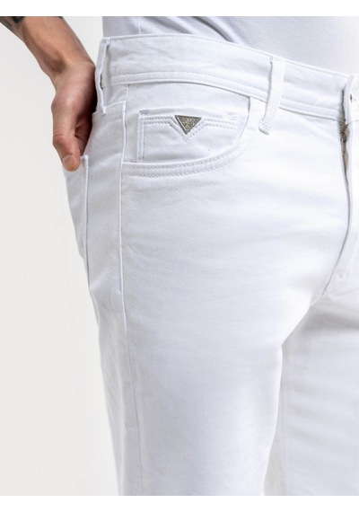 26yp69000186 Beyaz Erkek Şort Lf2035744 Denim