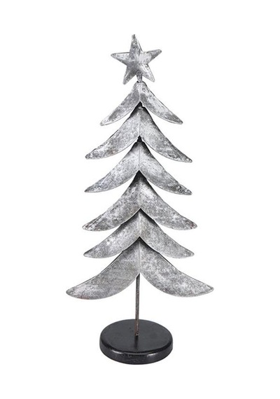 Porland Çam Ağacı Metal Dekoratif Obje 45 Cm