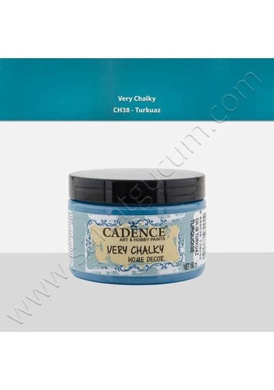Cadence Very Chalky Mobilya Boyası 150 Ml. Ch38 Turkuaz.