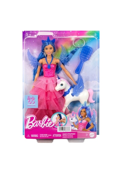 Barbie Mavi Saçlı Prenses Bebek