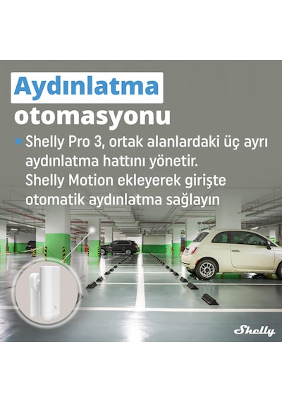Shelly Pro 3 Dın Ray 3 Kanal Akıllı Röle