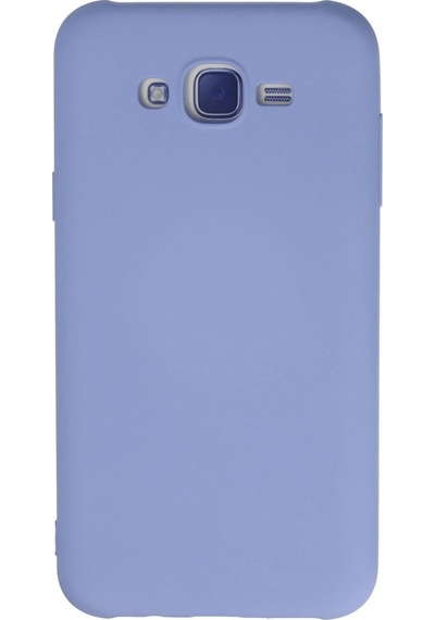 Samsung Galaxy Uyumlu , J7 Kılıf Nano İçi Kadife Silikon - Lila