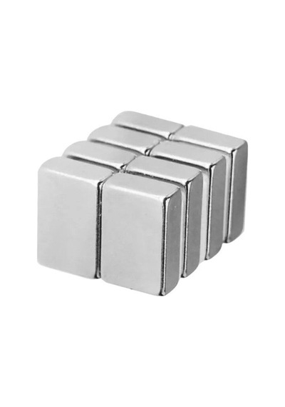 5 Adet Neodyum Mıknatıs Dikdörtgen, 15x10x5 Mm, Güçlü Magnet