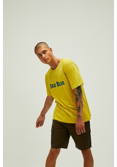 Bad Bear Erkek Tişört Title-23330 Sarı