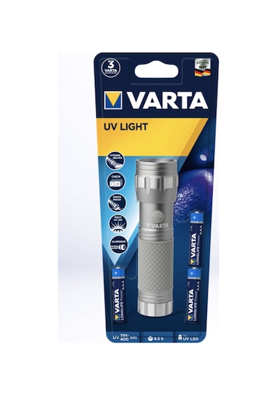 Varta Uv Light 15638 - Ultraviyole Işık Açık Gri