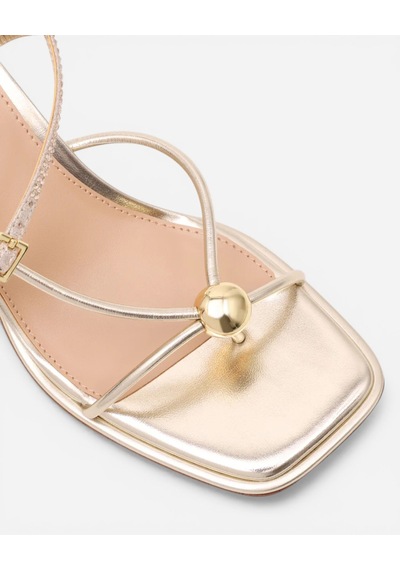 Steve Madden Jackpots-r Gold Kadın Sarı Topuklu Sandalet Jackpots-r