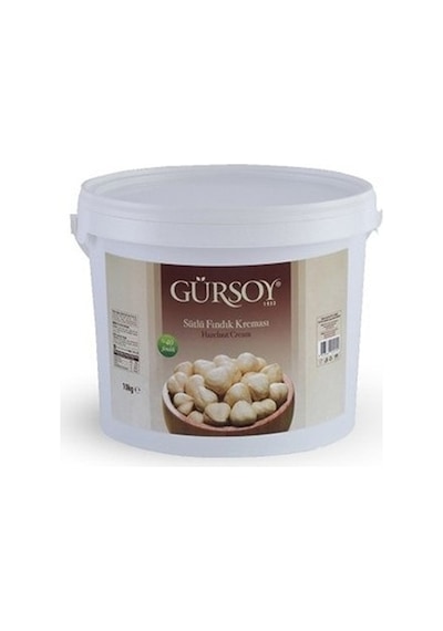 Gürsoy Sütlü Fındık Kreması Plastik Kova 5 KG