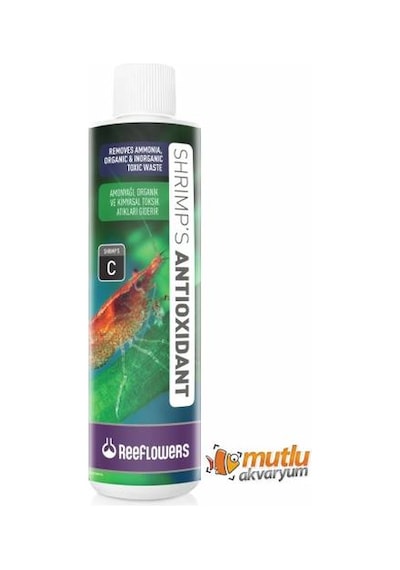 Reeflowers Shrimp Antioxidant 250 ML (Amonyak Giderici)
