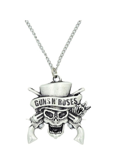 Diyez Müzik Guns N' Roses Kuru Kafa Figürlü Kolye