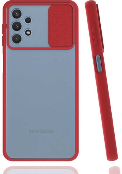 Galaxy A32 4G Kilif Sürgülü Kamera Koruma Silikon 493870388
