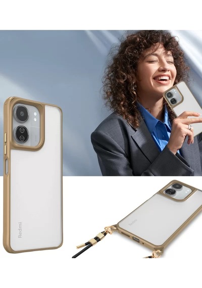 Newface Xiaomi Redmi 13c Kılıf Penta Silikon Kılıf - Şeffaf