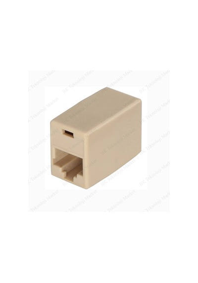Rj45 Cat5/Cat6 Ağ Kablosu Birleştirici Uzatma Ara Aparatı - 2 Ad.