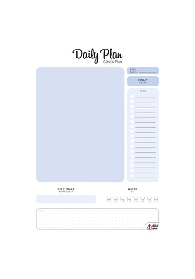 Renkli Günlük Planlayıcı Organizer Renkli Günlük Planlayıcı Organizer