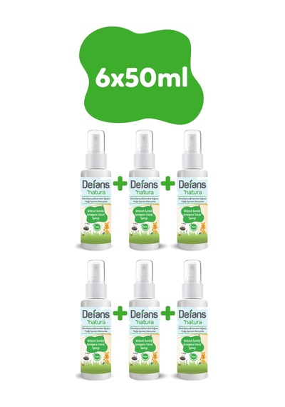 Defans Natura Bitkisel İçerikli Koruyucu Vücut Spreyi 6'lı