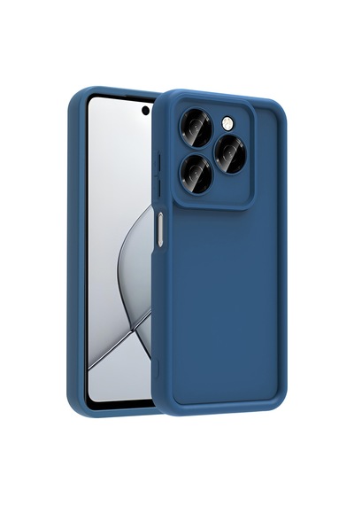Zore Tecno Spark 20 Pro 5g Kılıf Kamera Korumalı Omsy Ananas Kapak - Koyu Yeşil