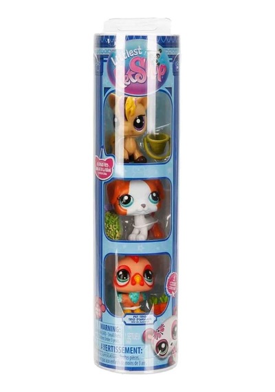 Littlest Pet Shop Minişler 3 Lü Figür Seti S3 163-165 Diğer