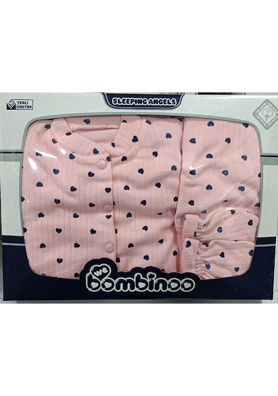 Mdrandy 5 Li Hastane Çıkışı Zıbın Seti Pembe