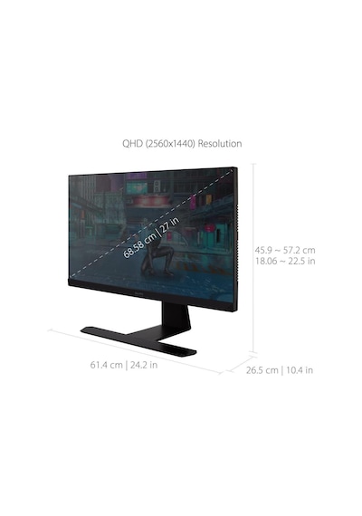 Viewsonic Elite Xg271qg 27" 1 Ms 2k Pivot Ips 240 Hz Oyuncu Monitörü - Teşhir