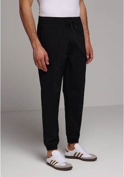 Colin's Colins Slim Fit Orta Bel Lastikli Paça Erkek Siyah Pantolon Cl1079709 Q1.v1 Blk