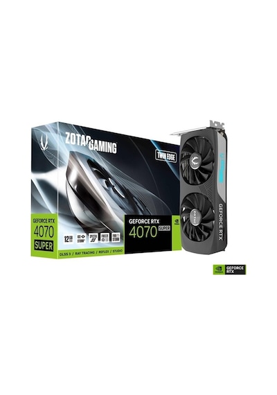 Zotac Gaming NVIDIA Geforce RTX 4070 Super ZT-D40720E-10M Twin Edge 12 GB GDDR6X 192 Bit Ekran Kartı