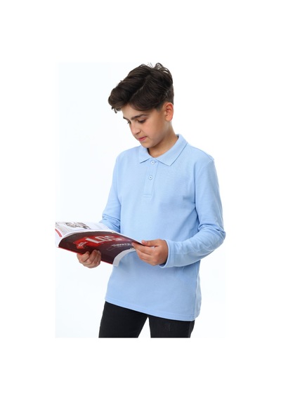 Toontoy Kids Toontoy Unisex Çocuk Tişört Mavi