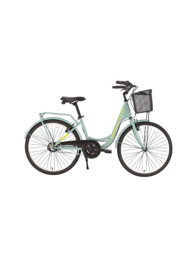 Bisan Sorrento Şehir Bisikleti 36 Cm V 24 Jant 3 Vites Çağla Yeşili Sarı Çağla Yeşili - Sarı Çok Renkli