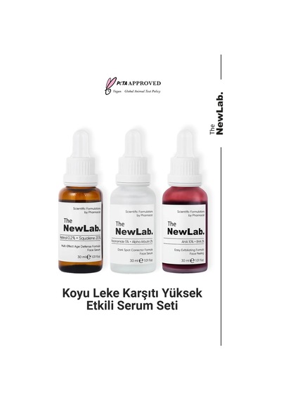 The NewLab Koyu Leke Karşıtı Yüksek Etkili Serum Seti