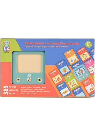 Nessiworld Lc-31050öğreticitürkçe-ingilizcekonuşanflashkartlar-let'sbechild-39714