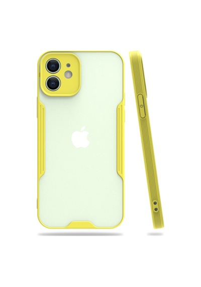 Apple Uyumlu iPhone 11 Kilif Platin Matte Silikon Arka Kapak 485687100