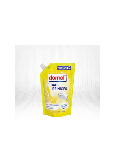Domol Kireç Çözücü Etkili Banyo Temizleyici Yedek Ambalaj 750 ML