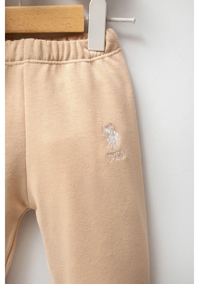 U.S. Polo Assn. U.s.polo Assn Kız Bebek 3lü Takım - Bej Bej