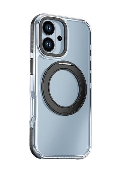 Teleplus Apple Uyumlu iPhone 17 Kılıf Smatch 360 Dönerli Tpu Magsafe Kapak