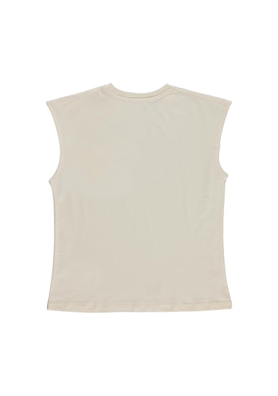 Civil Boys Basic Sıfır Kol 10-13 Yaş Tişört - Ekru