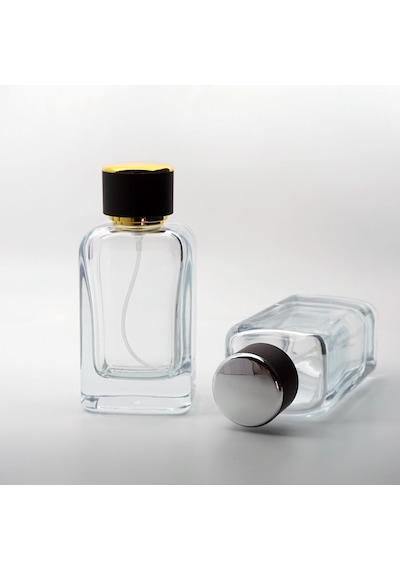 Boş Parfüm Şişesi 100 Ml Klass 2 Adet Sprey Aparat İle Kapatılır-kolay Kapama Boş Şişe