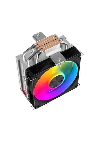 Sama A40l, Black, 1x120mm Argb Fan, Kule Tipi Hava Soğutma, 4 Adet Gelişmiş Kompozit Isı Borusu, Cpu