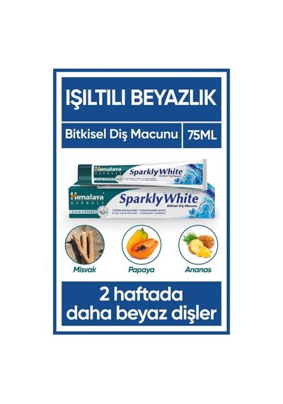 Himalaya Sparkly White Diş Macunu 75 ML