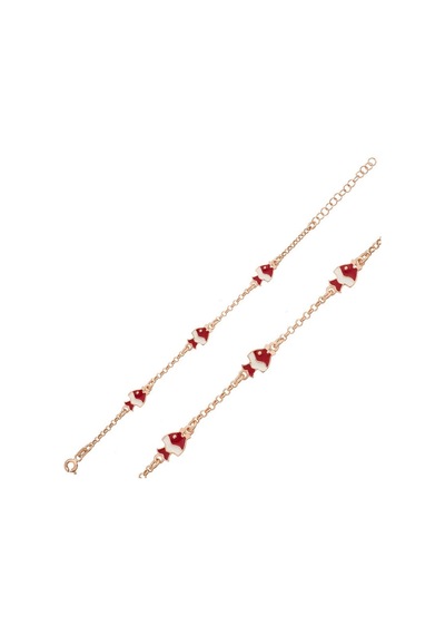 Stillove ​Gümüş Rose Balık Figürlü Çocuk Bilekliği