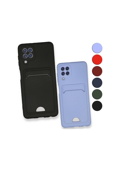 FitCase Samsung Uyumlu Galaxy A22 Cardy Soft Delikli Kartlık Cepli Silikon Kapak FitCase Samsung Uyumlu Galaxy A22 Cardy Soft Delikli Kartlık Cepli Silikon Kapak
