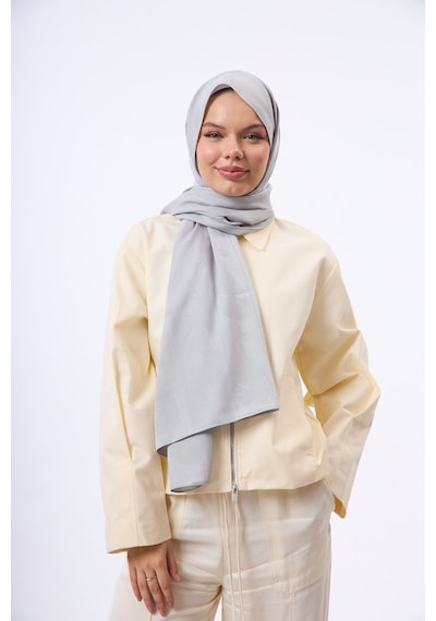 Mirsoy Scarf Zerafet Desen Şal Gri